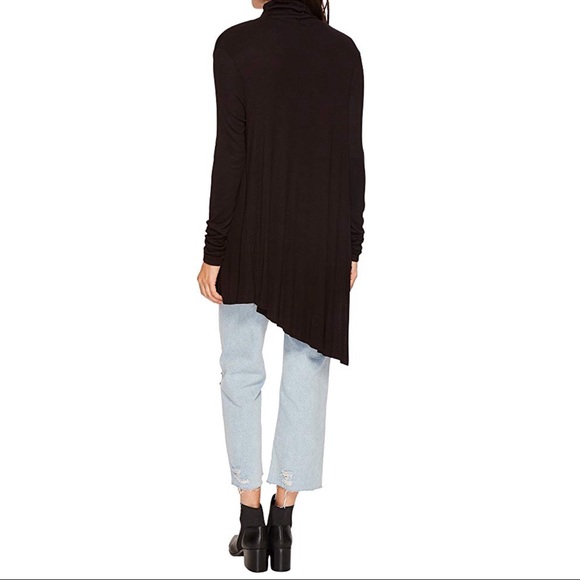 FREE PEOPLE Uptown Turtleneck Top Black xs - Picture 8 of 8